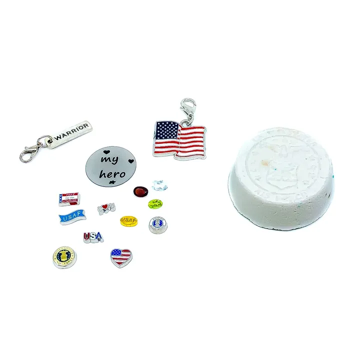 BATH0004AIRFORCE Charm Necklaces Charm Drop Air Force