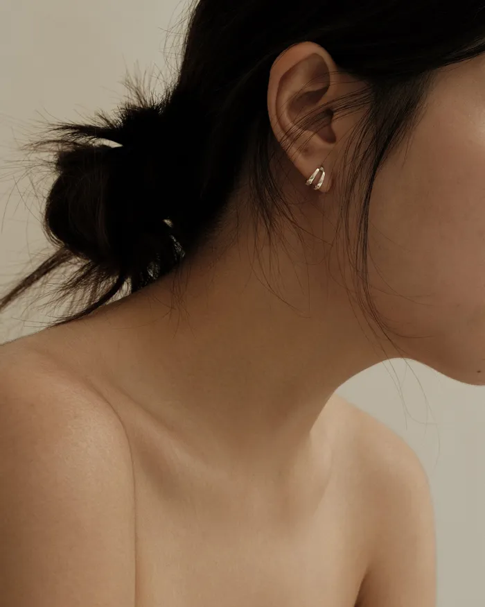 Earrings MYJN Ciel Mini Hoop Huggie Earrings