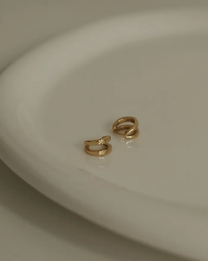 Earrings MYJN Ciel Mini Hoop Huggie Earrings
