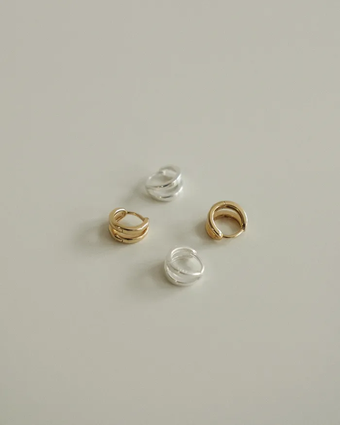 Earrings MYJN Ciel Mini Hoop Huggie Earrings