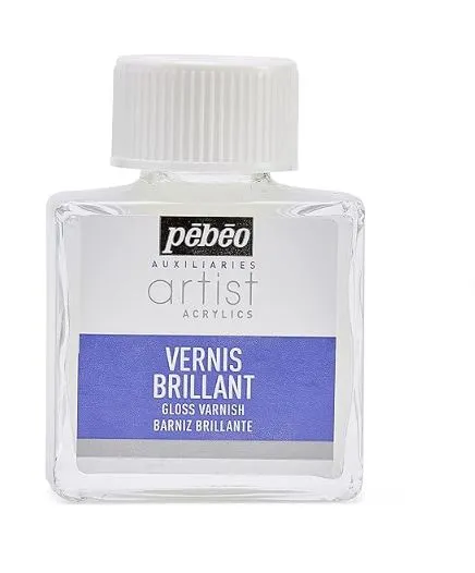 Earrings Resin Art Hub Pebeo 75 ml Gloss Varnish Transparent