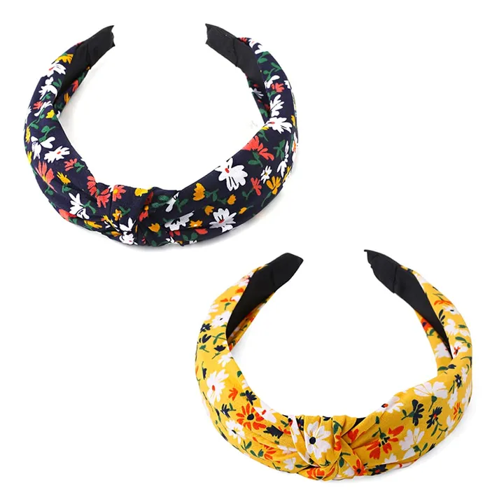 Earrings Yellow Chimes Yellow Chimes Hair Bands for Girls 2 Pcs Hairbands for Women Solid Fabric Knot Printed Headband Hairband Hair Accessories for Women and Girls Earrings Yellow Chimes Yellow Chimes Hair Bands for Girls 2 Pcs Hairbands for Women Solid Fabric Knot Printed Headband Hairband Hair Accessories for Women and Girls