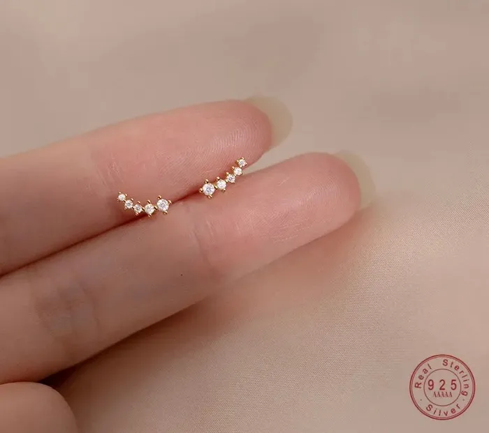Mini Stud Earrings Get Signatured Earrings