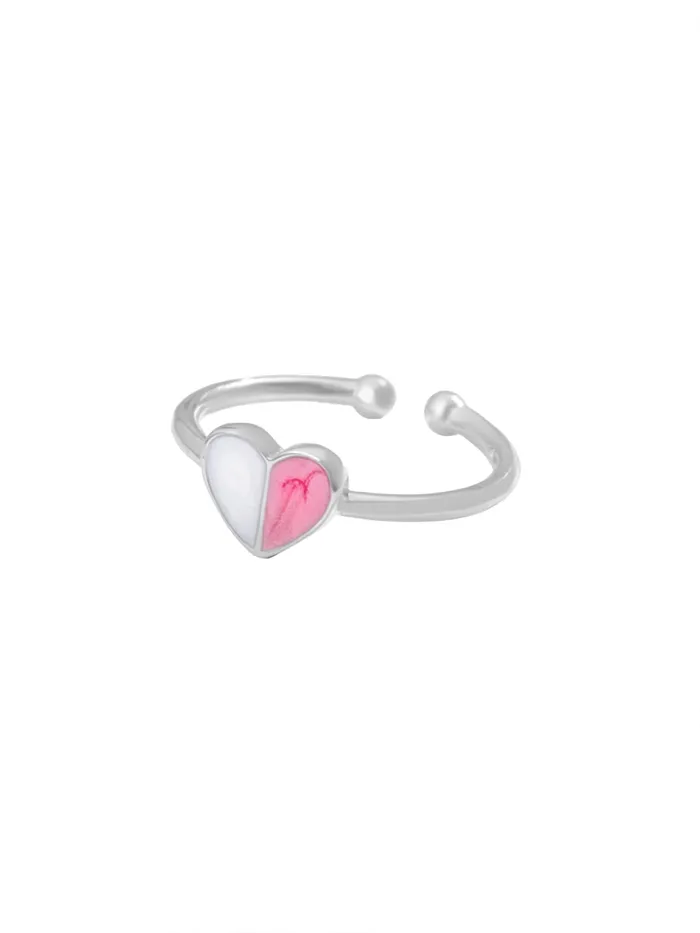Yellow Chimes Adjustable Pink Heart Shaped Pearl Ring Fashionable Fine Brass Size 7 Silver Yellow Chimes Necklaces Yellow Chimes Adjustable Pink Heart Shaped Pearl Ring Fashionable Fine Brass Size 7 Silver Yellow Chimes Necklaces