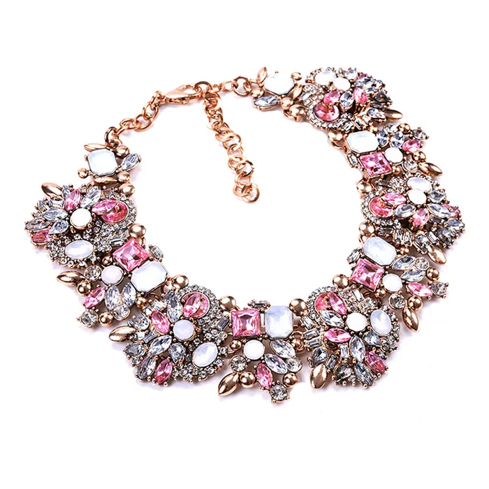 Yellow Chimes Necklace For Women Elegant Colorful Crystal Choker Necklace For Women and Girls Yellow Chimes Rings