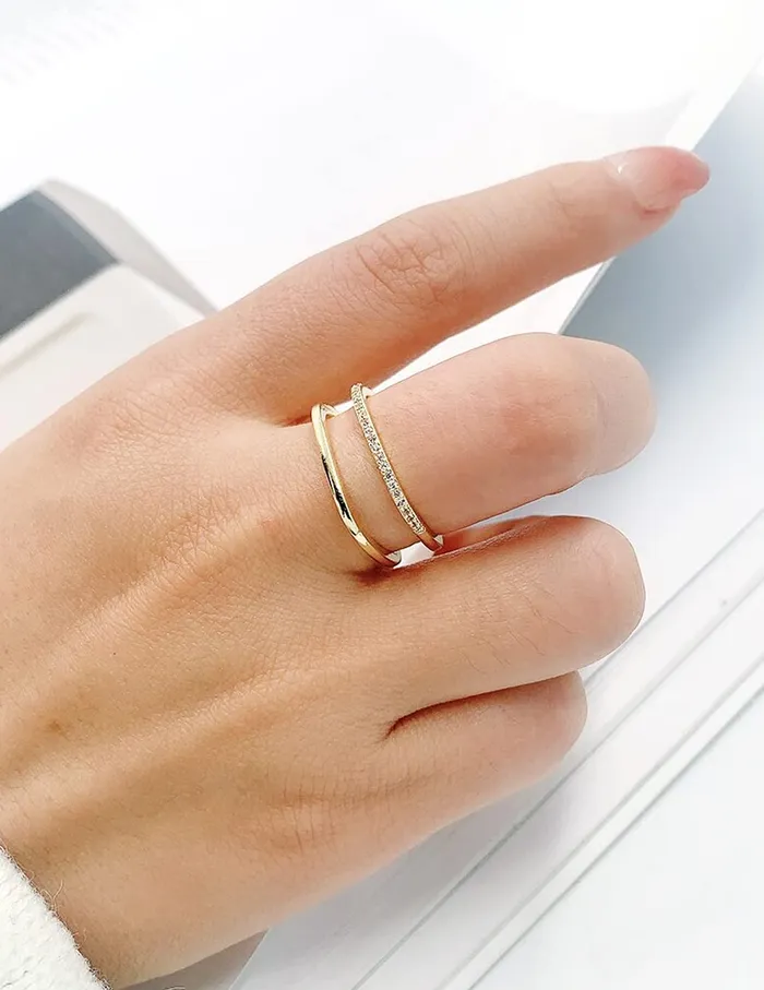 Yellow Chimes Rings for Women Girls Crystal Ring for Girls Adjustable Crystal Rings Gold Tone Crystal Finger Ring for WomenBirthday Gift For girls women Anniversary Gift for Wife Yellow Chimes Necklaces