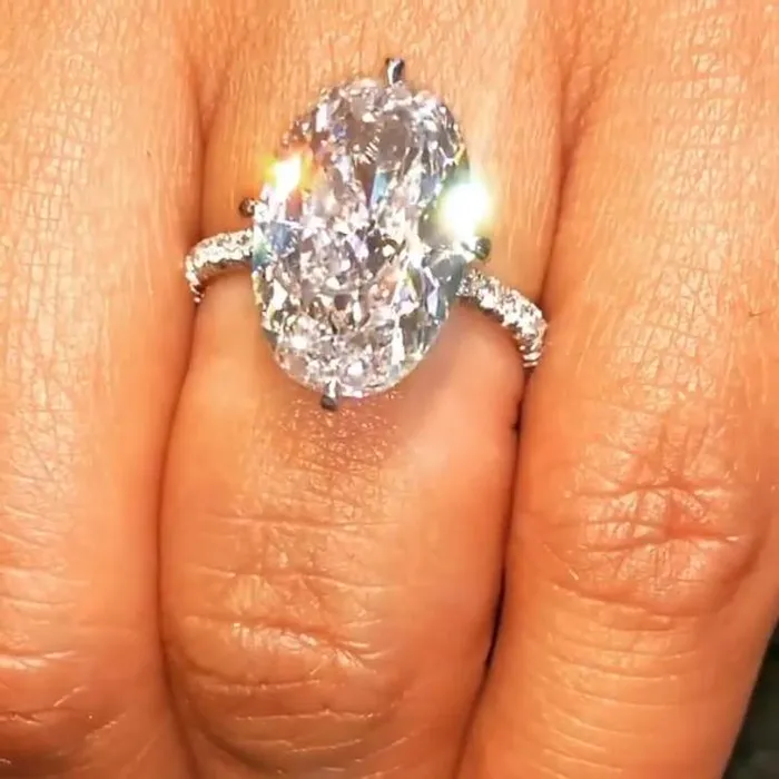 95ct Classic 4 Prong Oval Cut Engagement Ring Shineofidamond Rings 95ct Classic 4 Prong Oval Cut Engagement Ring Shineofidamond Rings
