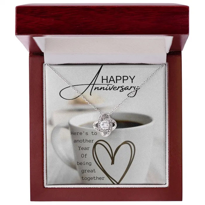 Anniversary Knot Necklace ShineOn Fulfillment Necklaces