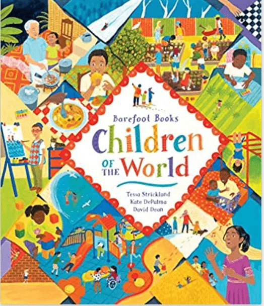 Barefoot Books Earrings Children of the World