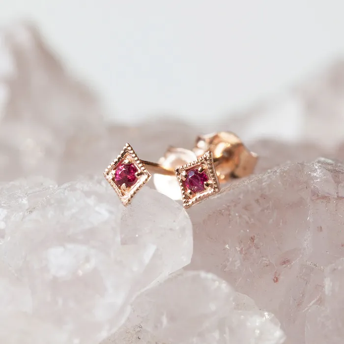 Birthstone Star Stud Earrings Envero Jewelry Earrings Birthstone Star Stud Earrings Envero Jewelry Earrings