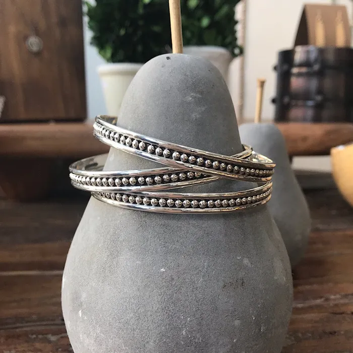 Bracelets HeidiJHale Designs Mary Bangle Quick Ship