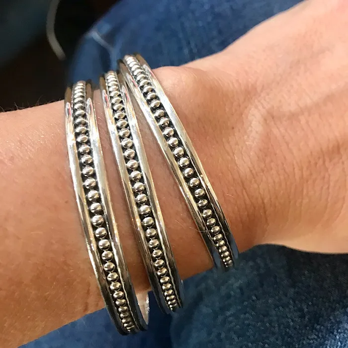 Bracelets HeidiJHale Designs Mary Bangle Quick Ship