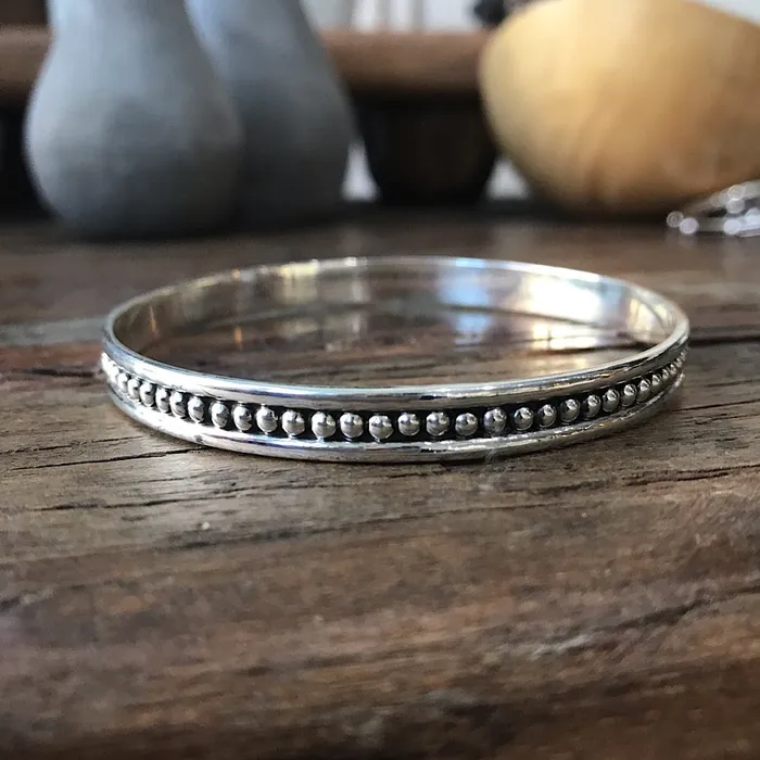 Bracelets HeidiJHale Designs Mary Bangle Quick Ship