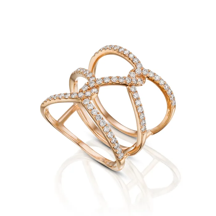 Braided Diamond Ring The Private Room Fine Jewelry Rings