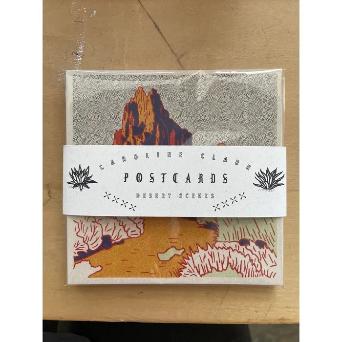 Caroline Clark Earrings Desert Postcard Set Caroline Clark Earrings Desert Postcard Set