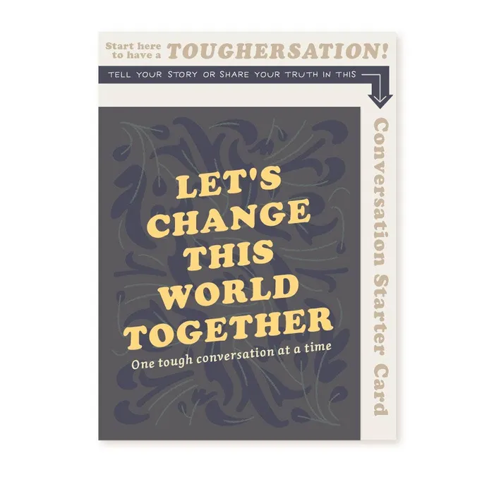 Change the World Return Support Mailer Toughersations Earrings