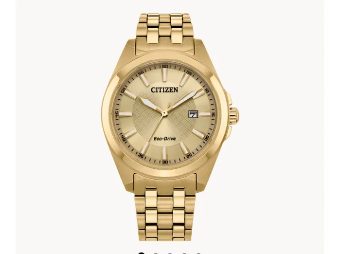 CITIZENEco Drive Peyten Gold Metal GtsBM753254P CITIZEN PreStyled Sets