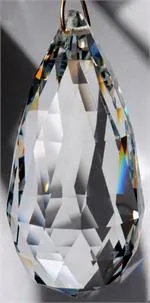 Crystal Rainbow Suncatchers 90mm Matrix Pear XL Crystal Peddler Earrings