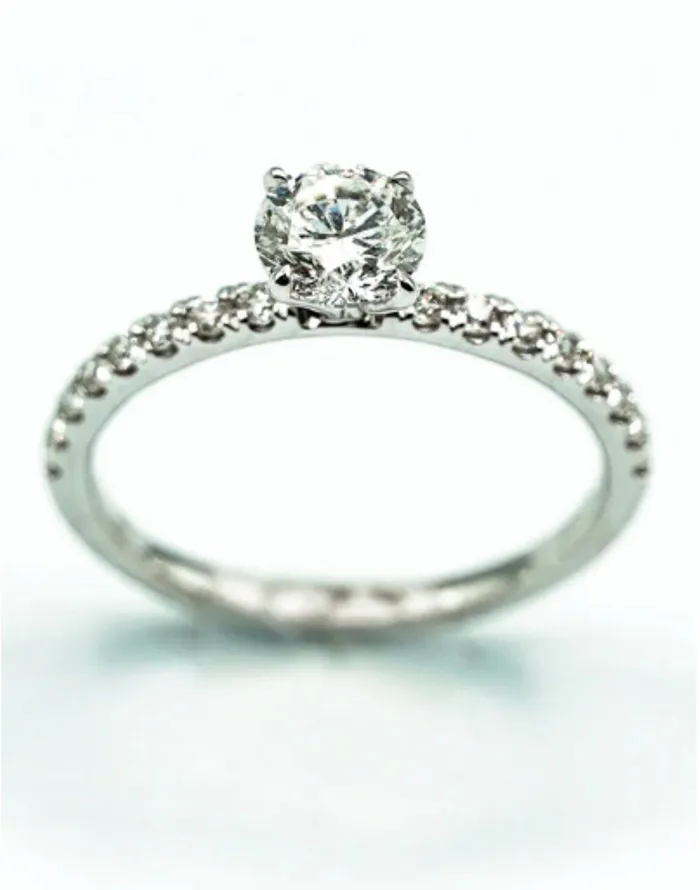 Diamond Ring 14k WG Diamond Ring Ref 10104678 MR Jewelers Rings