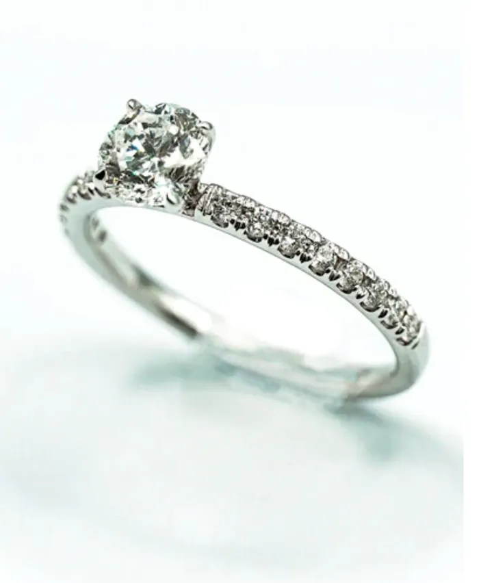 Diamond Ring 14k WG Diamond Ring Ref 10104678 MR Jewelers Rings