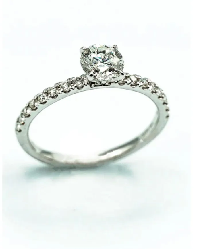 Diamond Ring 14k WG Diamond Ring Ref 10104678 MR Jewelers Rings
