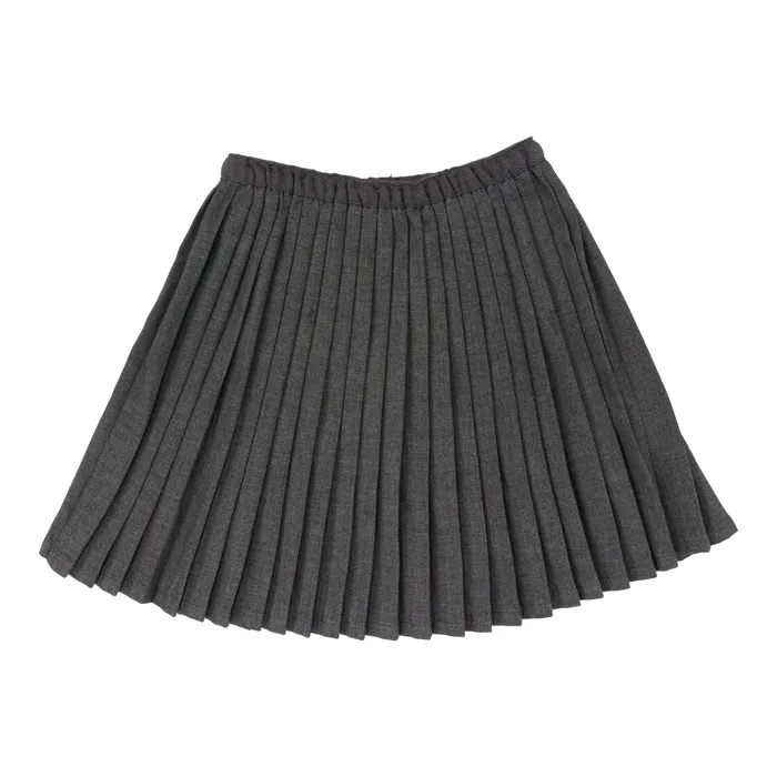 Earrings Analogie Analogie Knife Pleated Skirt Gray