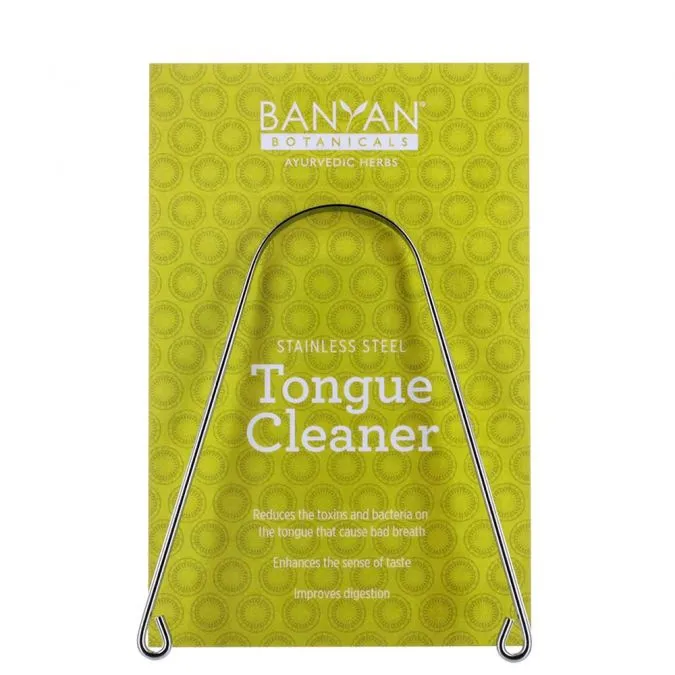Earrings Banyan Botanicals Tongue Cleaner Stainless Steel