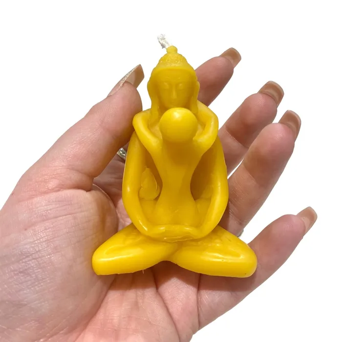 Earrings Freedom Rocks Sacred Union Beeswax Candle 3 Inches Tall
