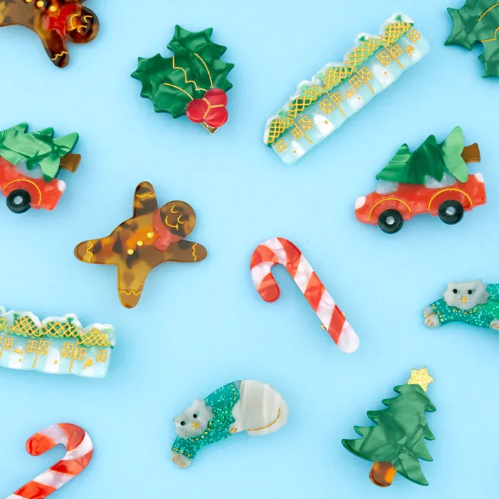 Earrings GINGERBREAD BARRETTE Cou Cou Suzette
