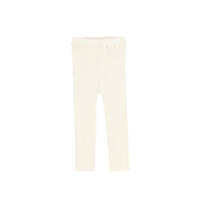 Earrings Lil Legs Lil Legs Knit Leggings Cream