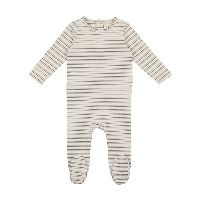 Earrings Lilette Lilette Signature Stripe Footie Bluebell