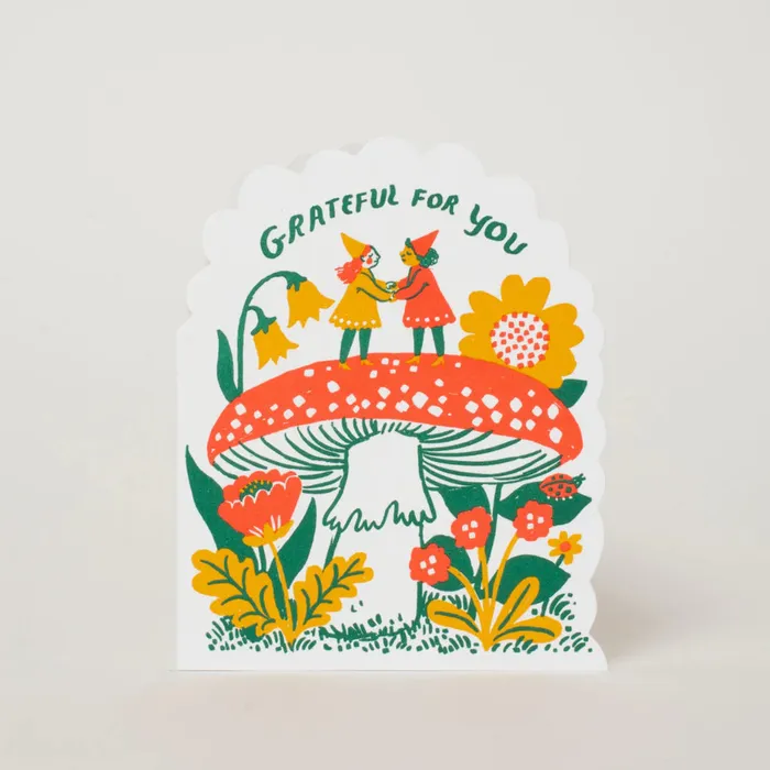 Earrings Phoebe Wahl Grateful Gnomes Card