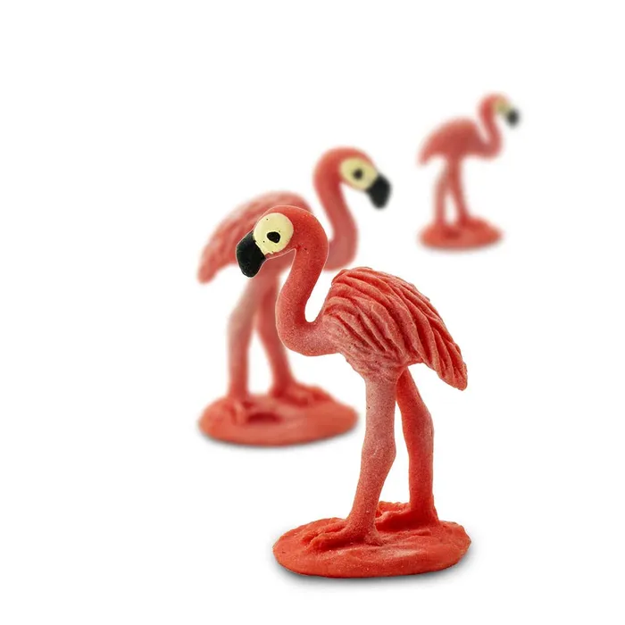 Earrings Safari Ltd Flamingo Good Luck Mini Figurine