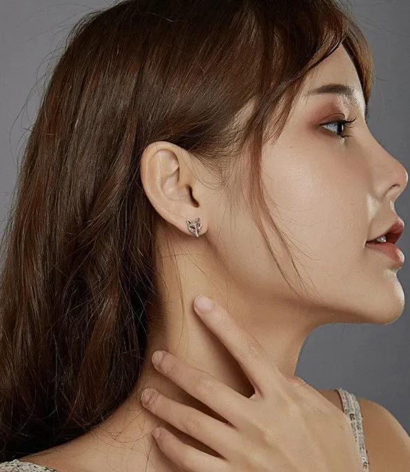 Earrings Sorasol Kitsune Mask