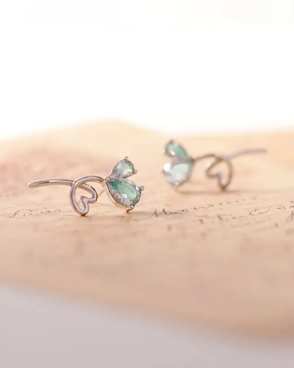 Emerald Love Sorasol Earrings