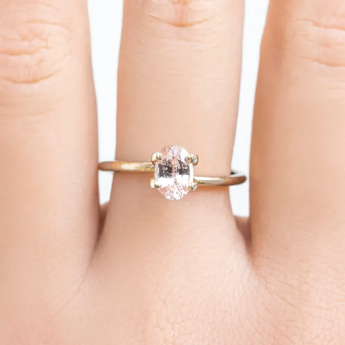 Envero Jewelry 090ct Oval Cut Pink Madagascar Sapphire SO469 Rings Envero Jewelry 090ct Oval Cut Pink Madagascar Sapphire SO469 Rings