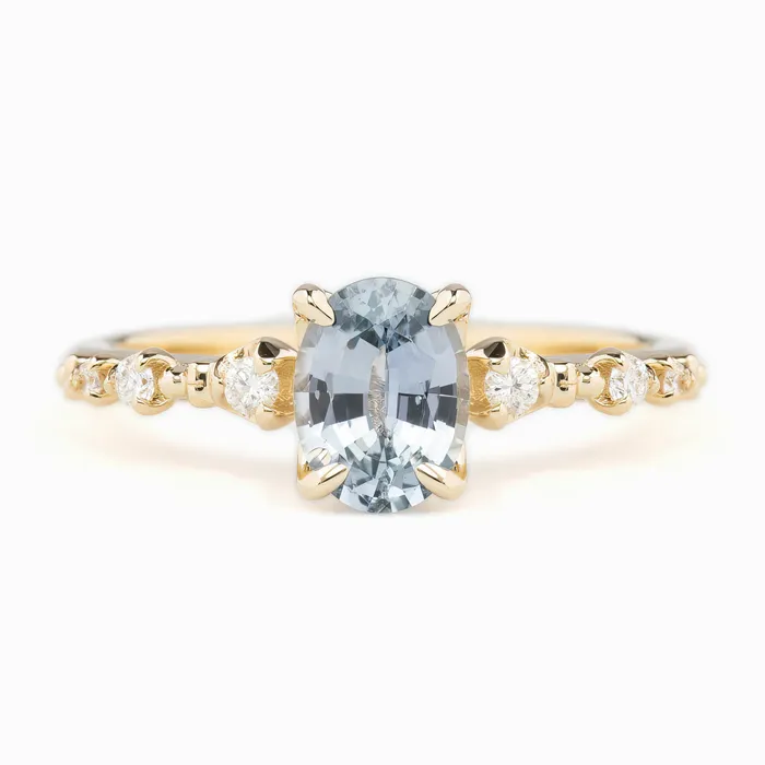 Envero Jewelry Rings Wisteria Setting Oval cut