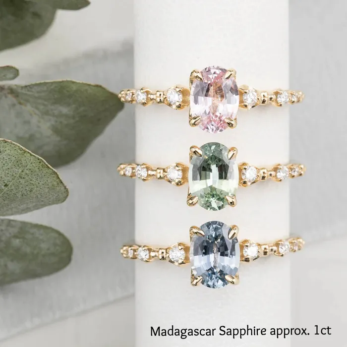 Envero Jewelry Rings Wisteria Setting Oval cut Envero Jewelry Rings Wisteria Setting Oval cut