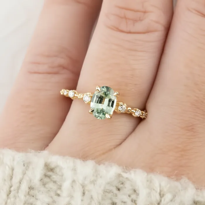 Envero Jewelry Rings Wisteria Setting Oval cut Envero Jewelry Rings Wisteria Setting Oval cut