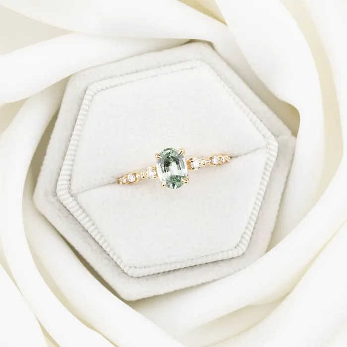 Envero Jewelry Rings Wisteria Setting Oval cut Envero Jewelry Rings Wisteria Setting Oval cut