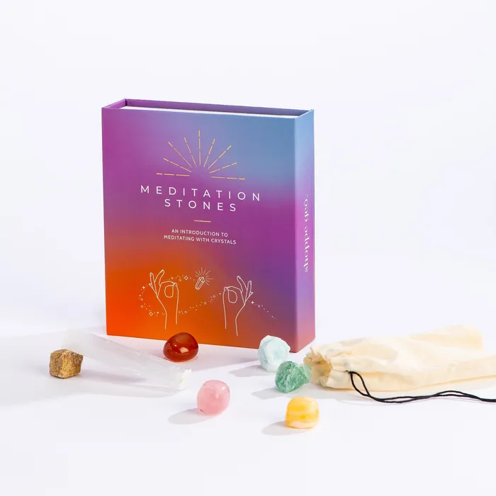 GeoCentral Earrings Meditation Stones Set