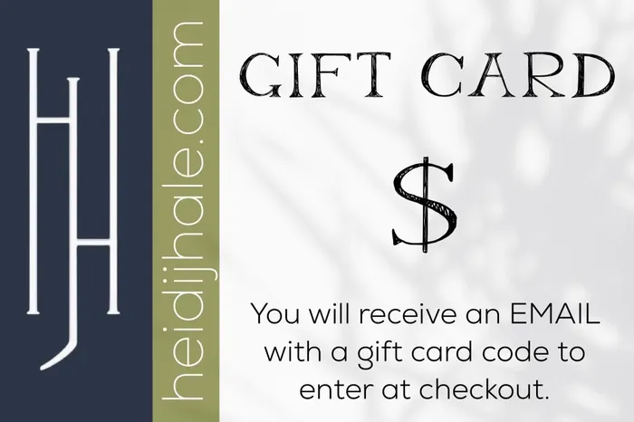 Gift Card HeidiJHale Designs Necklaces