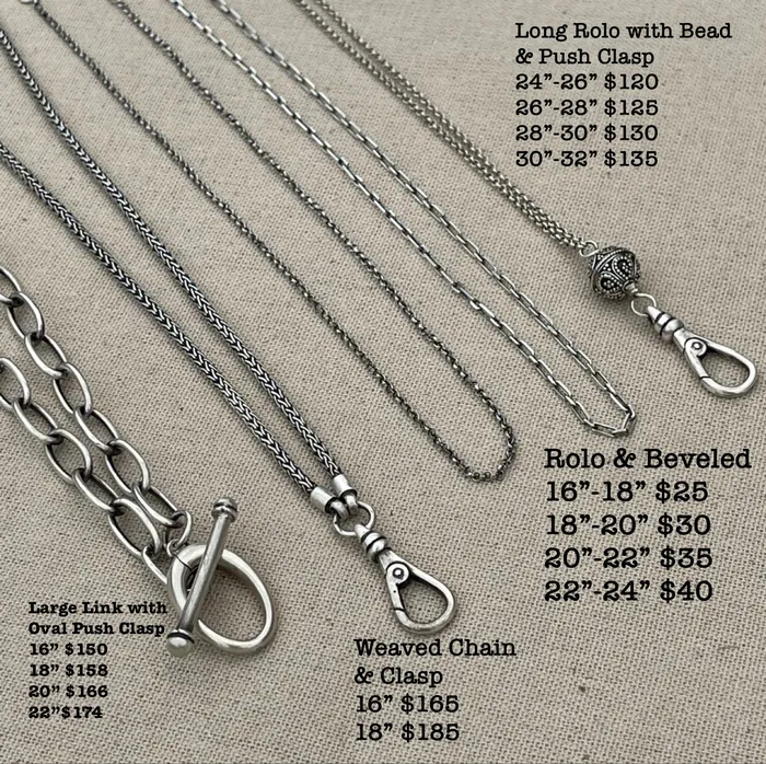 HeidiJHale Designs Charm Necklaces Large Jerusalem Cross Charm