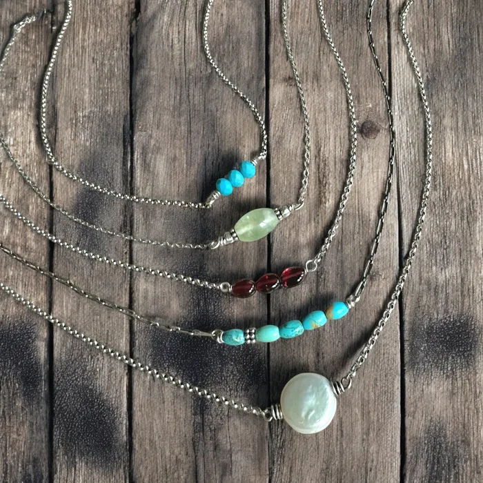 HeidiJHale Rings Sterling Silver Gemstone Necklaces Special