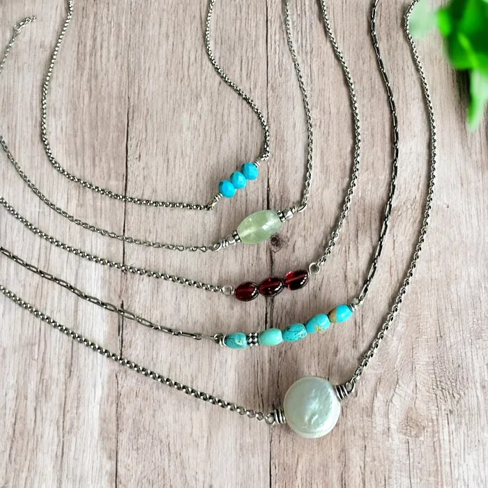 HeidiJHale Rings Sterling Silver Gemstone Necklaces Special