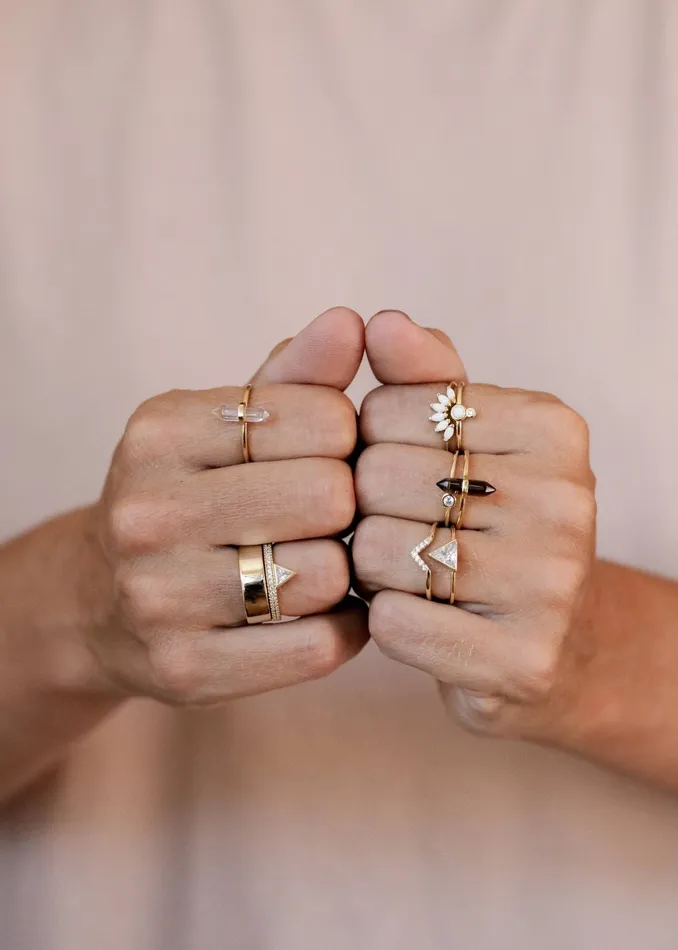 JaxKelly Gold Rings Lambda PreStyled Sets