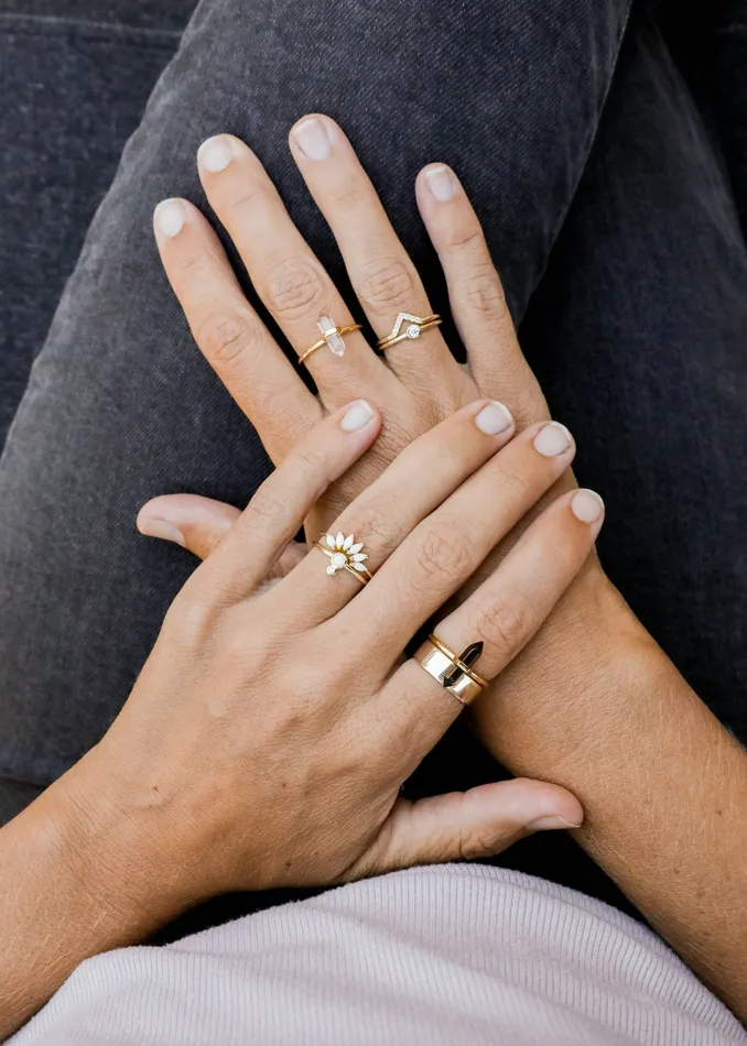 JaxKelly Gold Rings Lambda PreStyled Sets