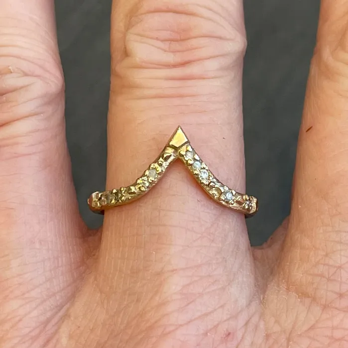 Karch Wolfe Drift Diamond Ring Rings Karch Wolfe Drift Diamond Ring Rings