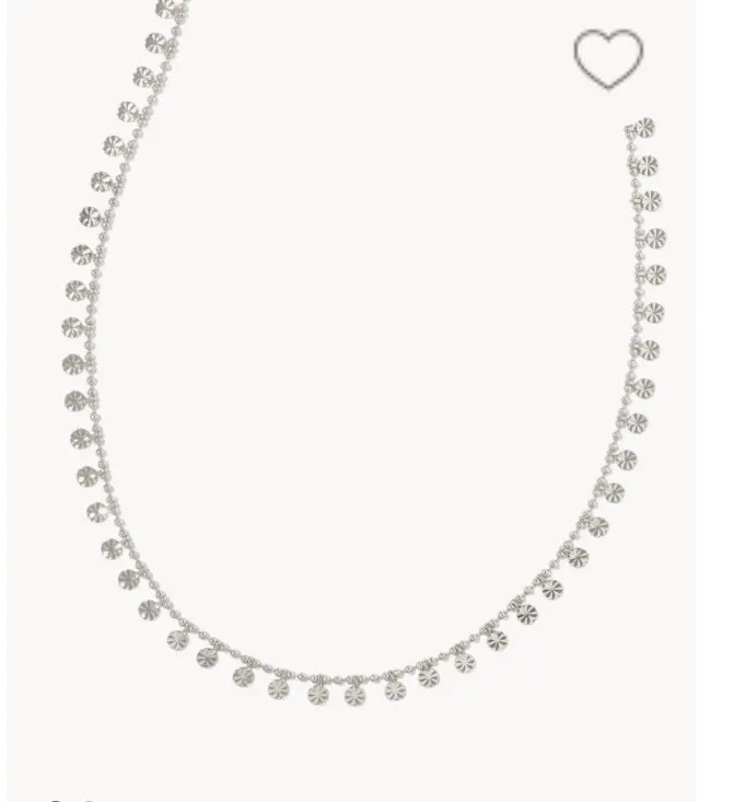 Kendra Scott Necklaces KENDRA SCOTT Ivy Chain Necklace in Silver 9608859118