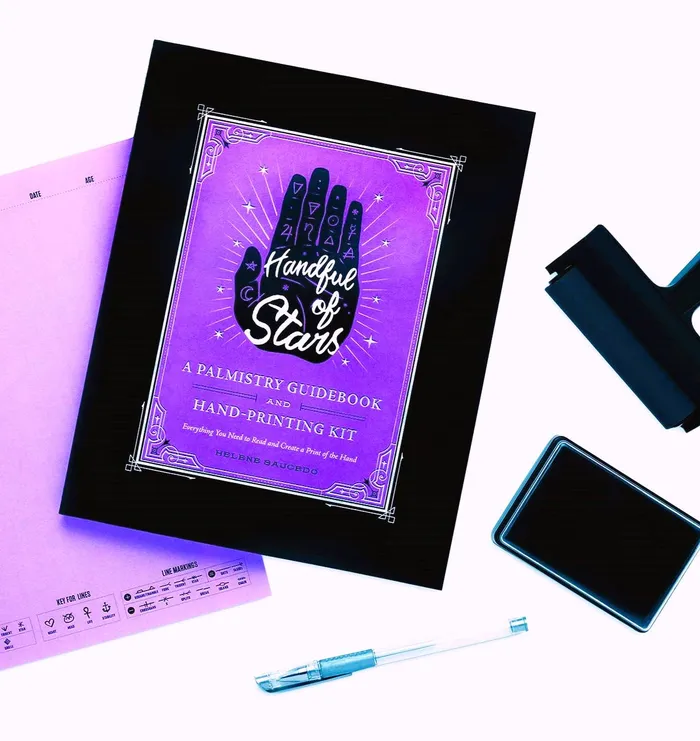 Microcosm Publishing Distribution Necklaces Handful of Stars Palmistry HandPrinting Kit Microcosm Publishing Distribution Necklaces Handful of Stars Palmistry HandPrinting Kit